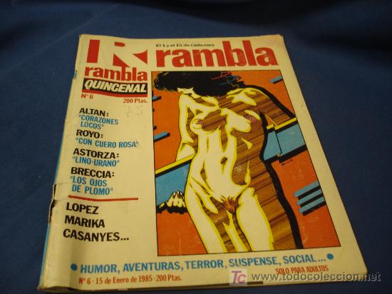 C&oacute;mics: RAMBLA N&ordm; 6 - ENERO 1985 - Foto 1