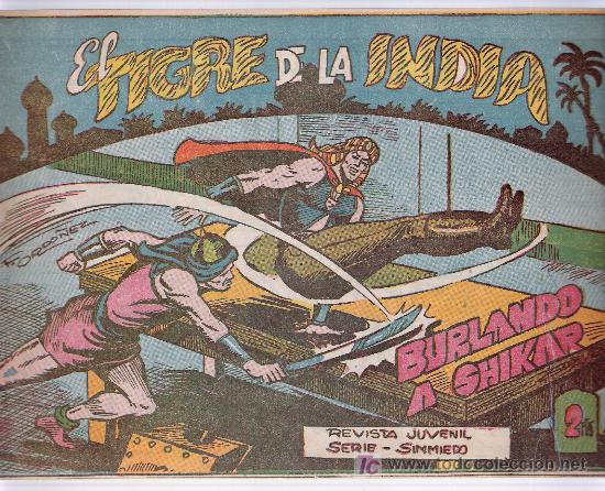 C&oacute;mics: El Tigre de la India n&ordm; 25. Raro. &iexcl;IMPECABLE! - Foto 1