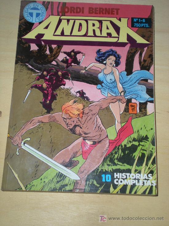 C&oacute;mics: ANDRAX - Foto 1