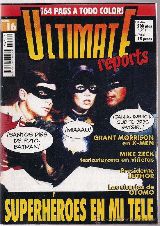 C&oacute;mics: ULTIMATE REPORTS VOL.2 N&ordm; 16 SUPERHEROES EN MI TELE - Foto 1