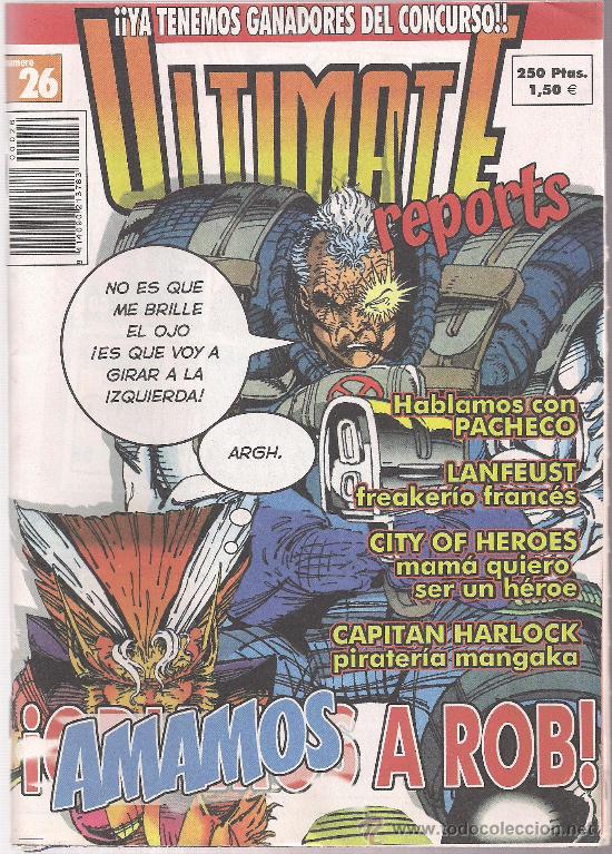 C&oacute;mics: ULTIMATE REPORTS VOL.2 N&ordm; 26 AMAMOS A ROB - Foto 1