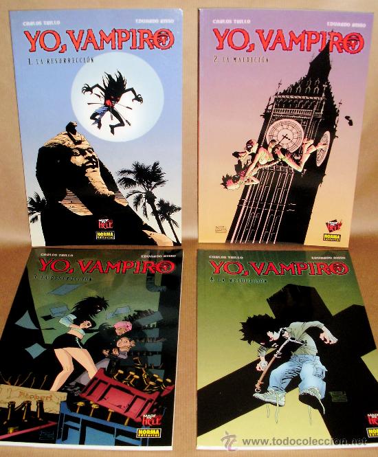 C&oacute;mics: NUEVO (precintado) - YO, VAMPIRO 1 2 3 4 COMPLETA - Carlos Trillo / E Risso - MADE IN HELL - Foto 1