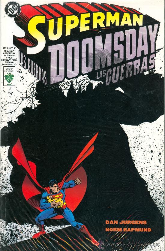 C&oacute;mics: Superman Doomsday Las Guerras Tomo 1. Ed. Vid. - Foto 1