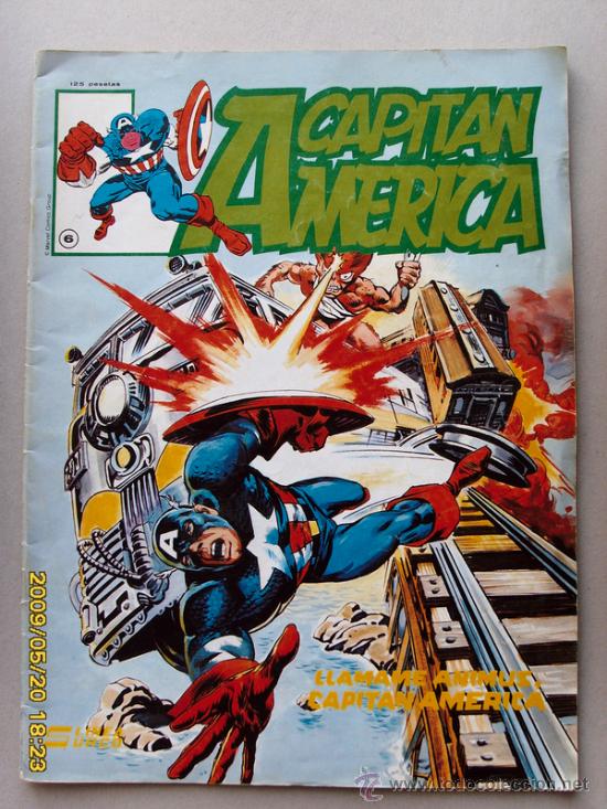 C&oacute;mics: CAPITAN AMERICA- Llamame Animus Capitan America - Foto 1
