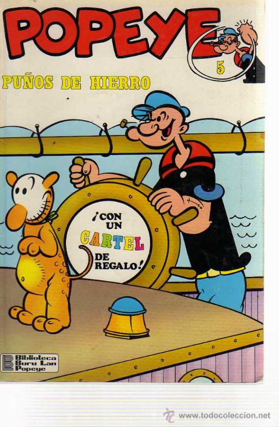 C&oacute;mics: Lote de 4 n&uacute;meros Popeye (Burulan, 1971-1972) - Foto 1