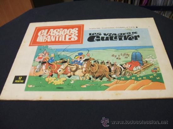 C&oacute;mics: CLASICOS INFANTILES - LOS VIAJES DE GULLIVER. - Foto 1