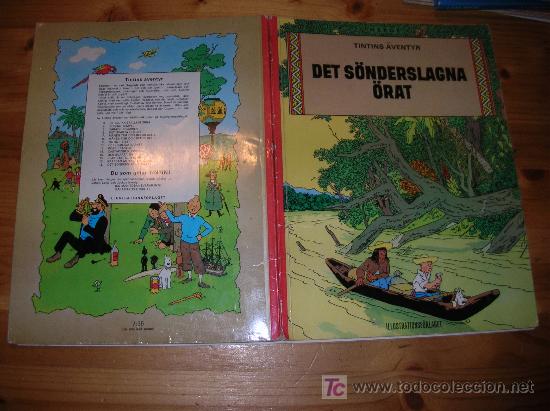 C&oacute;mics: TINTIN LA OREJA ROTA PRIMERA EDICION SUECA - Foto 1