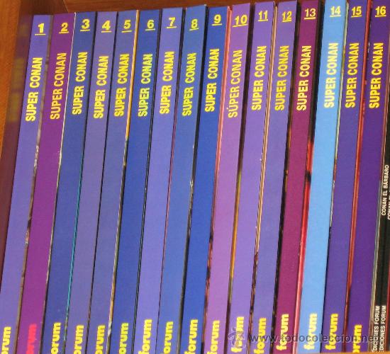 C&oacute;mics: SUPER CONAN - SEGUNDA EDICION - 16 TOMOS - COMPLETA - Foto 1