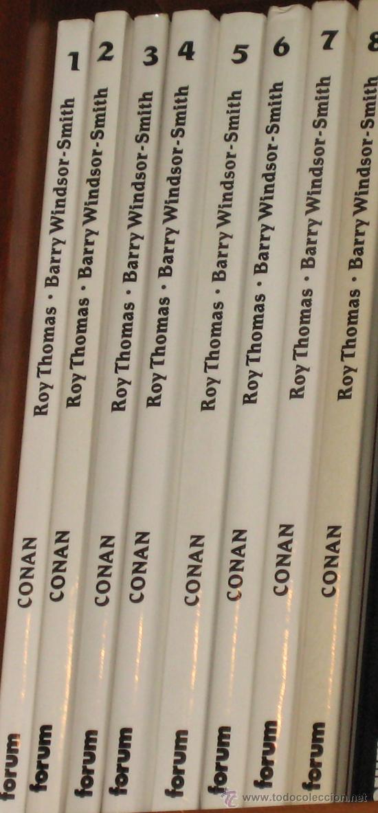 C&oacute;mics: CONAN - 8 TOMOS - ROY THOMAS Y BARRY WINDSOR SMITH - COMPLETA - Foto 1