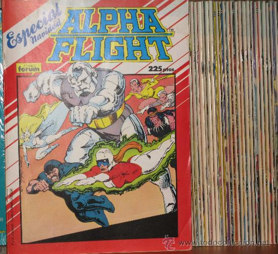 C&oacute;mics: ALPHA FLIGHT VOL. 1 - COMPLETA - FORUM - 61 NUMS. + 1 ESPECIAL - Foto 1
