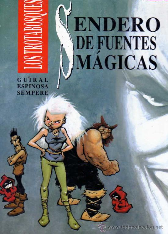 C&oacute;mics: Sendero de fuentes m&aacute;gicas (Los trotabosques) Editorial Ikusager - Foto 1