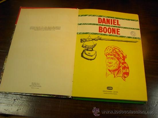 C&oacute;mics: Daniel Boone, Ed. Laider, 1969, Bilbao - Foto 2