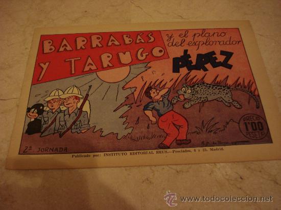 C&oacute;mics: BARRABAS Y TARUGO Y EL PLANO DEL EXPLORADOR PEREZ - Foto 1