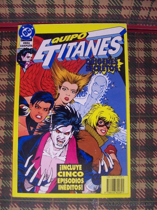 C&oacute;mics: EQUIPO TITANES - OBRA COMPLETA - ORIGENES SECRETOS - DC - Foto 1