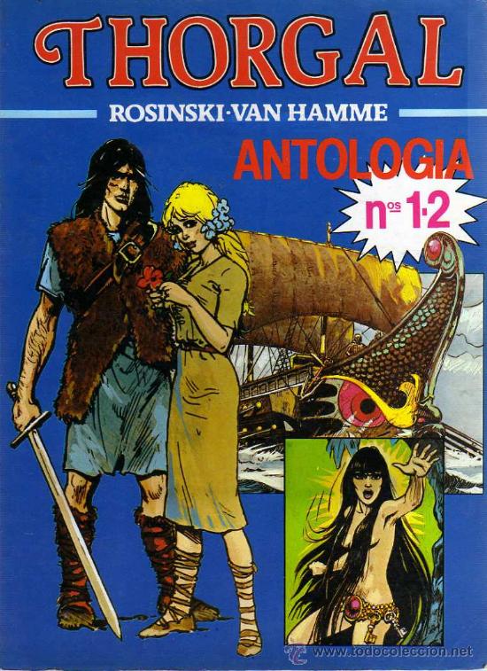 C&oacute;mics: Thorgal,antologia n&ordm;1 y 2, Rosinski-Van Hamme .1982 - Foto 1
