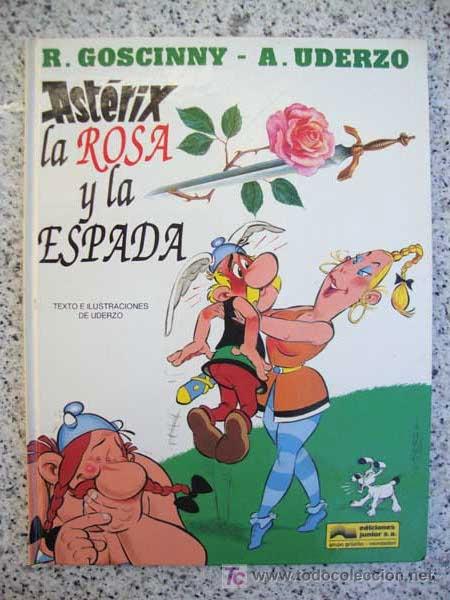 C&oacute;mics: ASTERIX . LA ROSA Y LA ESPADA . EDICION DE 1991 - Foto 1