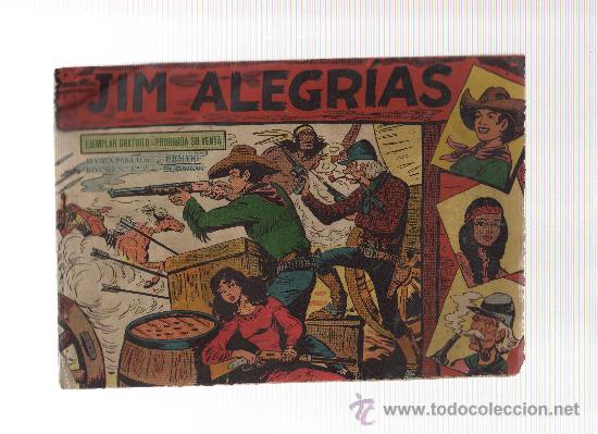 C&oacute;mics: Jim Alegr&iacute;as; N&uacute;mero 1 (ORIGINAL) - CJ30 - Foto 1