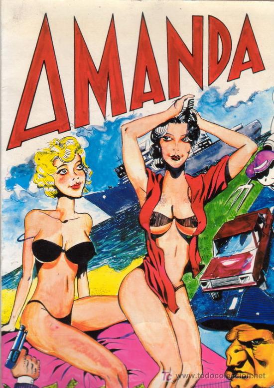 C&oacute;mics: AMANDA. John Richardson. Editorial Prodeinesa 1983. - Foto 1