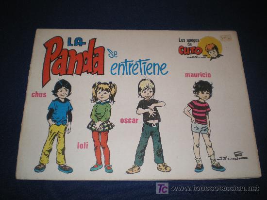 C&oacute;mics: LA PANDA SE ENTRETIENE - LOS AMIGOS DE CUTO. EN RUSTICA - Foto 1