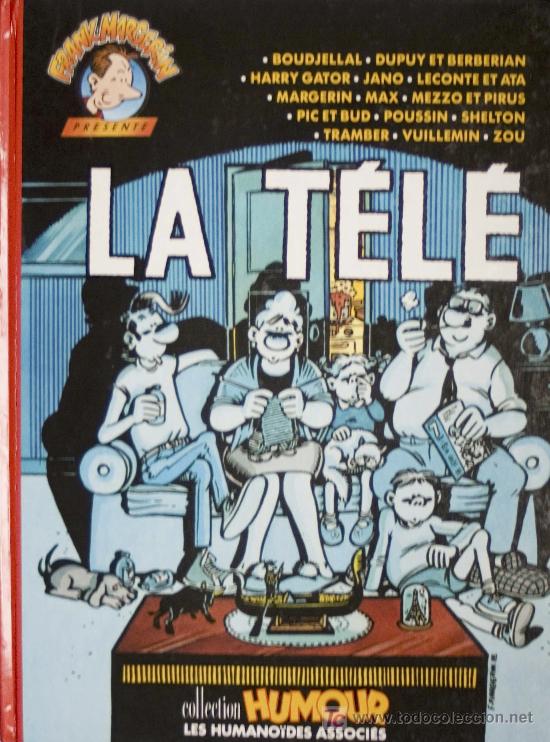 C&oacute;mics: FRANK MARGERIN PRESENTE LA T&Eacute;L&Eacute;. SHELTON, MAX JANO, GATOR,BOUDJEDALL,...C&Oacute;MIC. * ENV&Iacute;O GRATIS COMPR - Foto 1