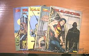 C&oacute;mics: LOTE 5 COMICS ZAGOR. N&ordm;: 2, 3, 4, 8 Y 9. 1982. C4180 - Foto 1