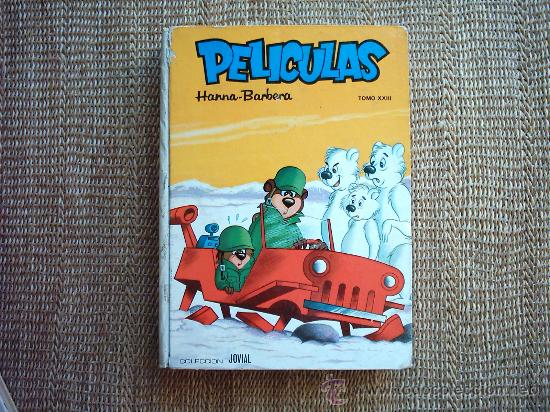 C&oacute;mics: PEL&Iacute;CULAS HANNA-BARBERA TOMO XXIII. 1973. 1&ordf; EDICI&Oacute;N. 348 P&Aacute;GINAS.15 HISTORIAS.