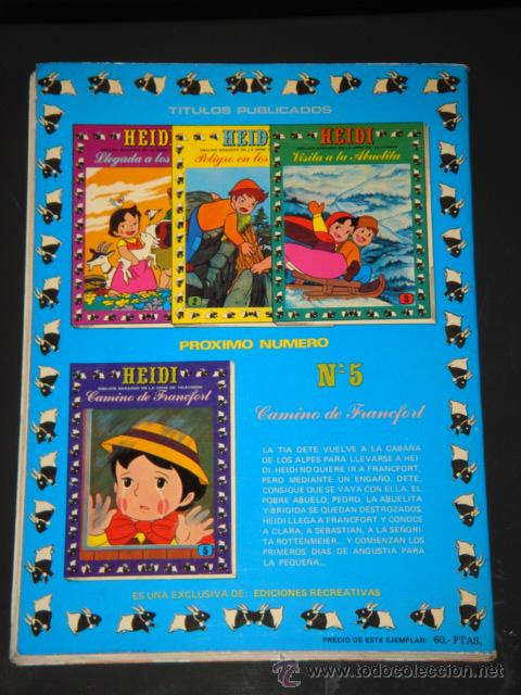 C&oacute;mics: COMIC HEIDI N&ordm; 4, A&Ntilde;O 1976 - Foto 2