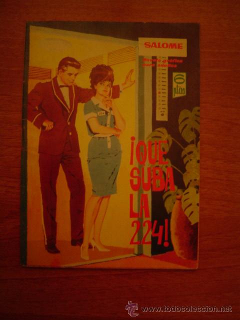 C&oacute;mics: NOVELA QUE SUBA LA 224- SALOME - EN LA CONTRAPORTADA JACK LEMMON - Foto 1