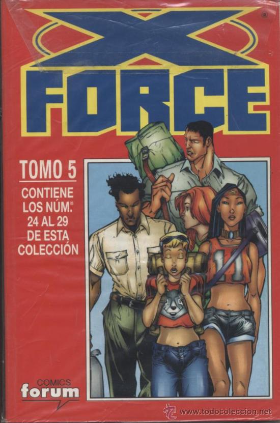 C&oacute;mics: X Force - Tomo 5, contiene los n&uacute;meros del 24 al 29 - Forum - Foto 1