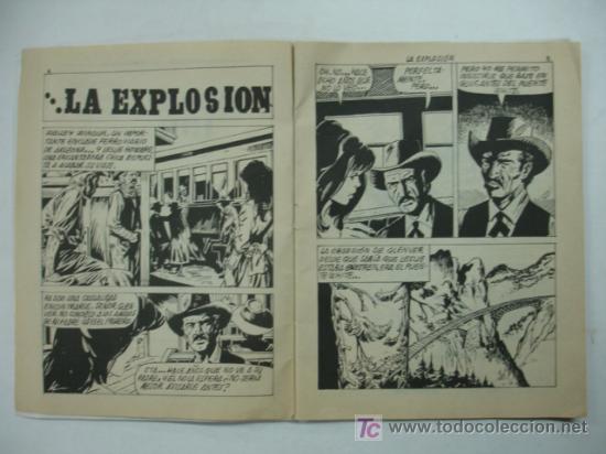 C&oacute;mics: CARAVANA OESTE. LA EXPLOSI&Oacute;N. 1980. (EDIT. VILMAR) 34 P&Aacute;G. - Foto 3