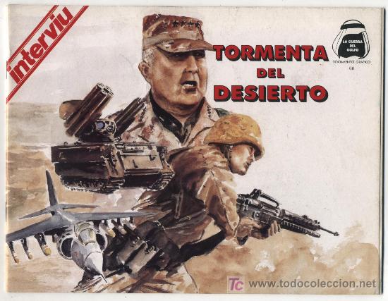 C&oacute;mics: La Guerra del Golfo n&ordm; 2. Tormenta del Desierto. Comic Interviu. - Foto 1