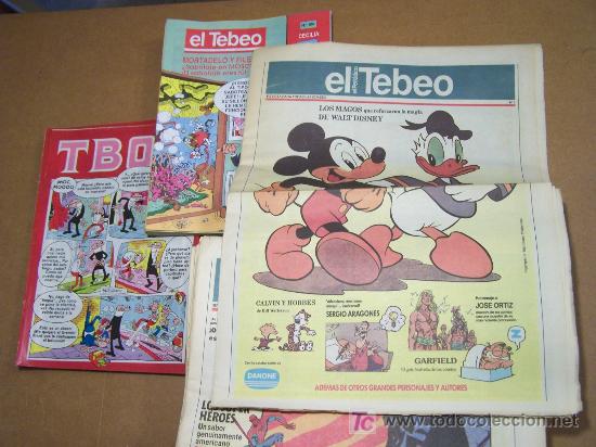 C&oacute;mics: EL TEBEO (N&Uacute;MEROS 1 AL 38 ) SUPLEMENTO DE EL PERI&Oacute;DICO, 1990 - Foto 1