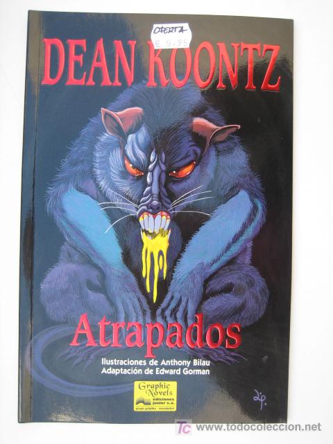 C&oacute;mics: ATRAPADOS DEAN KOONTZ EDICIONES JUNIOR OFERTA - Foto 1