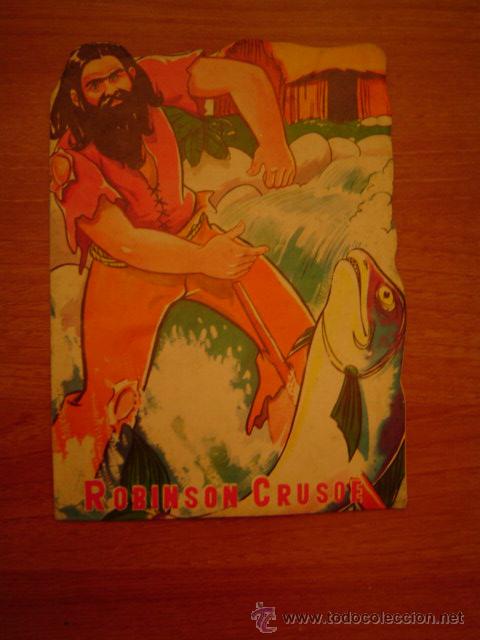C&oacute;mics: CUENTO  TROQUELADO ROBINSON CRUSOE EDITORIAL VILMAR - Foto 1