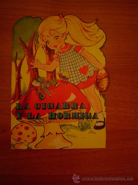 C&oacute;mics: CUENTO TROQUELADO DE VILMAR. LA CIGARRA Y LA HORNIGA - Foto 1