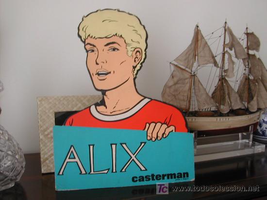 C&oacute;mics: CARTEL ANUNCIO ALIX JACQUES MARTIN 38X30 - Foto 1