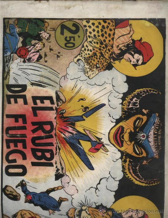 C&oacute;mics: EL RUBI DE FUEGO DE 2.50 MONOGRAFICOS - Foto 1