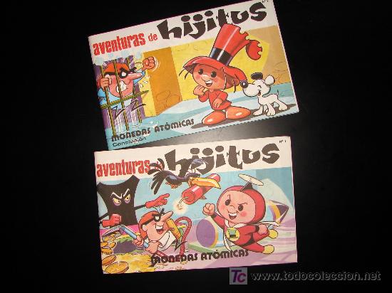 C&oacute;mics: AVENTURAS DE HIJITUS - N&ordm; 1 y N&ordm; 2 - MONEDAS AT&Oacute;MICAS - Foto 1