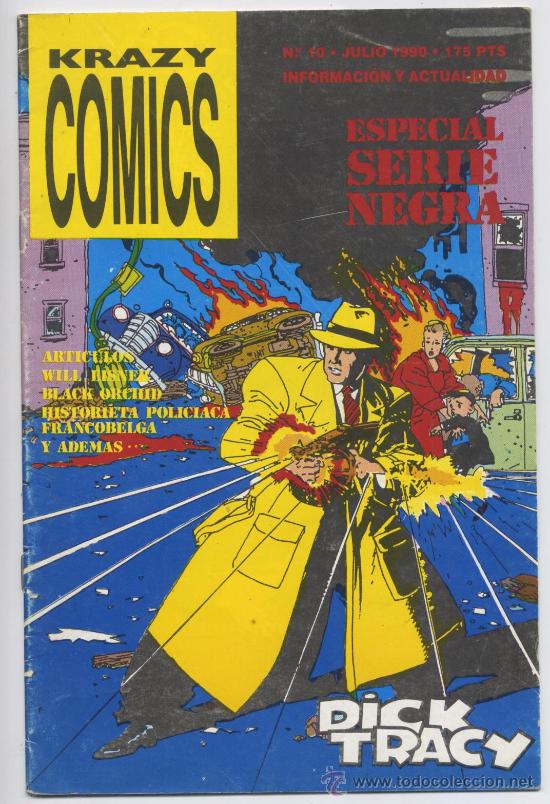 C&oacute;mics: KRAZY COMICS, N&ordm; 10 - DICK TRACY - ESPECIAL SERIE NEGRA - Foto 1