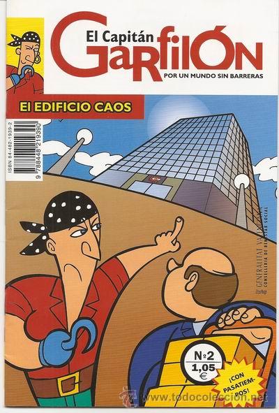 Comics: El Capit&aacute;n Garfil&oacute;n / Jer&oacute;nimo Arjona * DEPENDENCIA * DISCAPACIDAD * ELIMINACI&Oacute;N BARRERAS *
