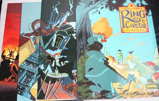 C&oacute;mics: RING CIRCUS  de Chauvel & Pedrosa. (Completa en 4 tomos) - Foto 1