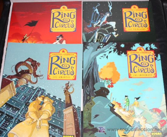 C&oacute;mics: RING CIRCUS  de Chauvel & Pedrosa. (Completa en 4 tomos) - Foto 2