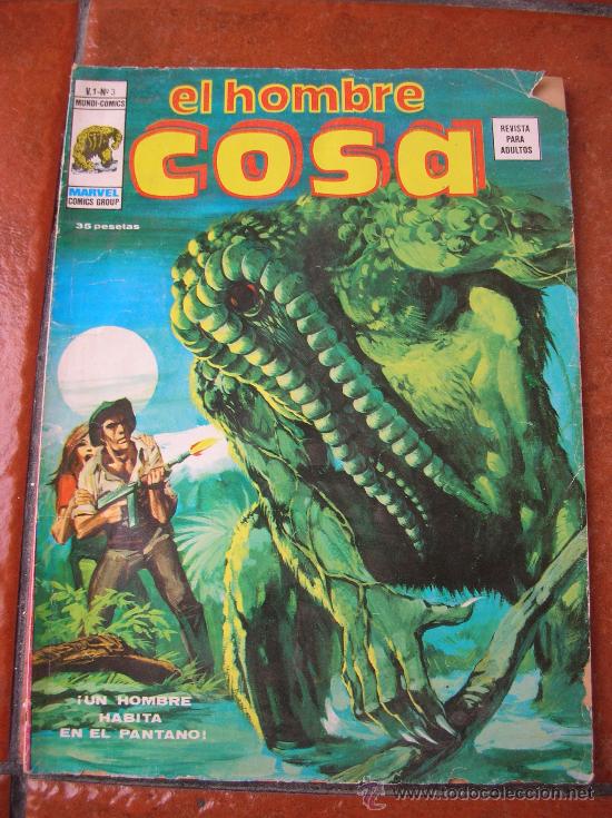 C&oacute;mics: EL HOMBRE COSA ; V-1 N&ordm;3 - Foto 1