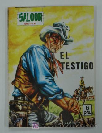 C&oacute;mics: SALOON OESTE. EL TESTIGO. - Foto 1