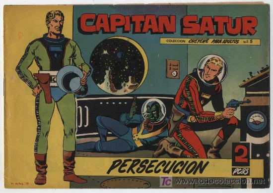 C&oacute;mics: Capit&aacute;n Satur n&ordm; 5. Oliv&eacute; y Hontoria 1965. - Foto 1