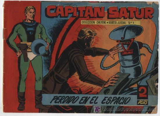 C&oacute;mics: Capit&aacute;n Satur n&ordm; 1. Oliv&eacute; y Hontoria 1965. - Foto 1