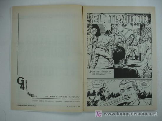 C&oacute;mics: RELATOS DE GUERRA. N&ordm; 4. EL TRAIDOR. (G4 EDICIONES) 1987. - Foto 3