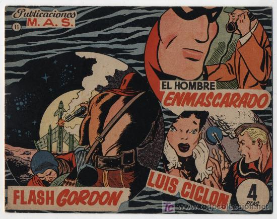 C&oacute;mics: MAS n&ordm; 11. Publicaciones M.A.S. 1952. - Foto 1