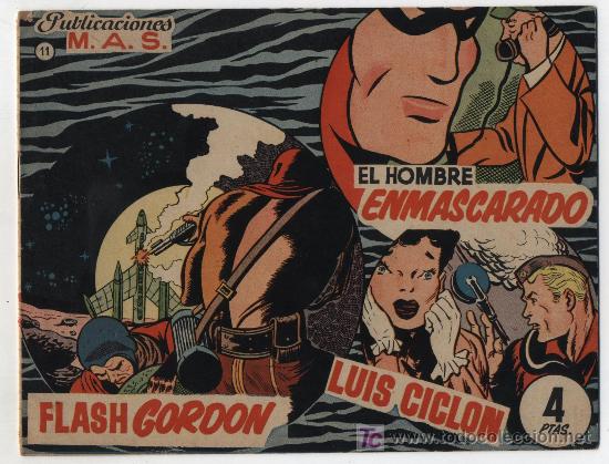 C&oacute;mics: MAS n&ordm; 11. Publicaciones M.A.S. 1952. - Foto 1