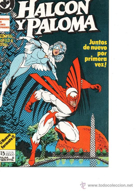 C&oacute;mics: HALCON Y PALOMA    DE ZINCO COMPLETA 5 NUMEROS - Foto 1